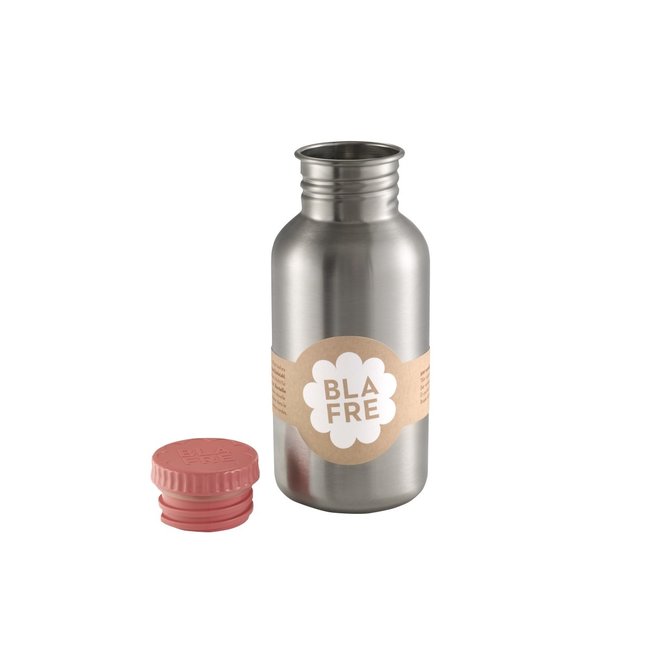 Blafre Trinkflasche 500 ml Rosa aus Edelstahl