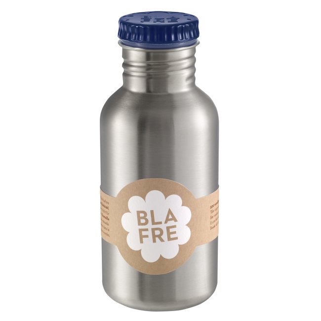 Blafre Bottle 500 ml navy lid stainless steel