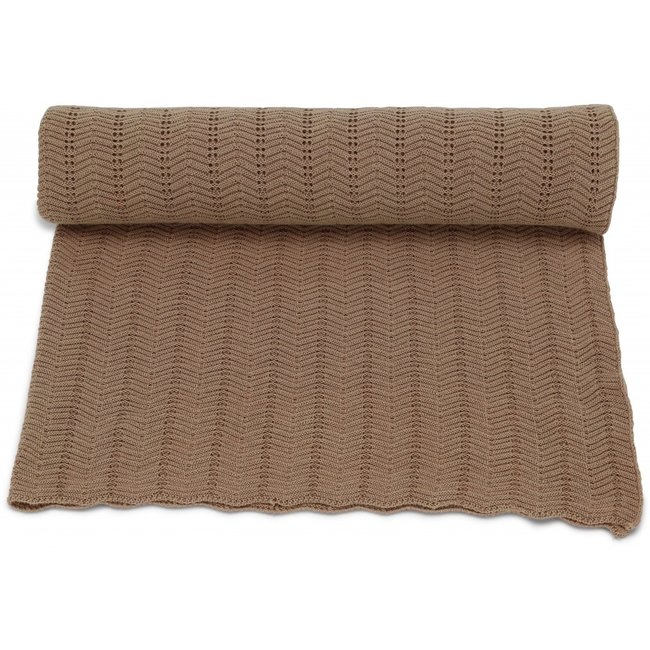 Konges Sløjd Baby Blanket  Pointelle Deux Sahara 100 x 70 cm