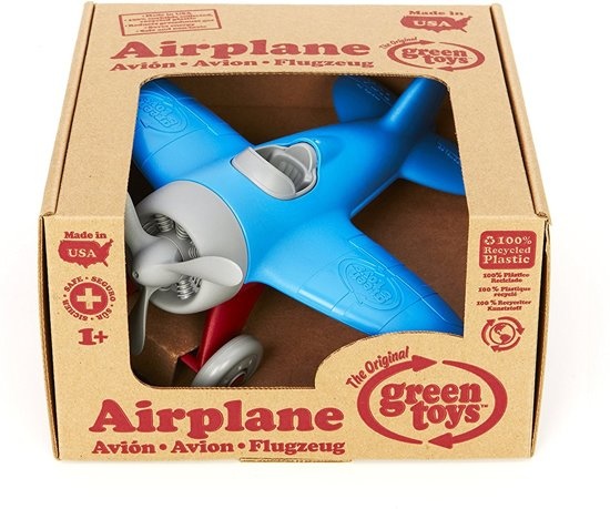 Green Toys Airplane Blue Rocket Toys green-toys-airplane-blue-rocket-toys