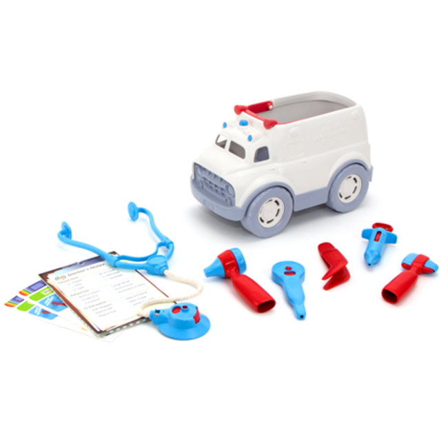 Green Toys Ambulance Dokterskoffer Wit