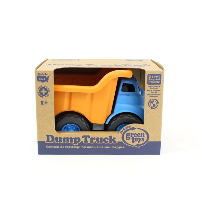 Green Toys Dump Truck Blue Orange