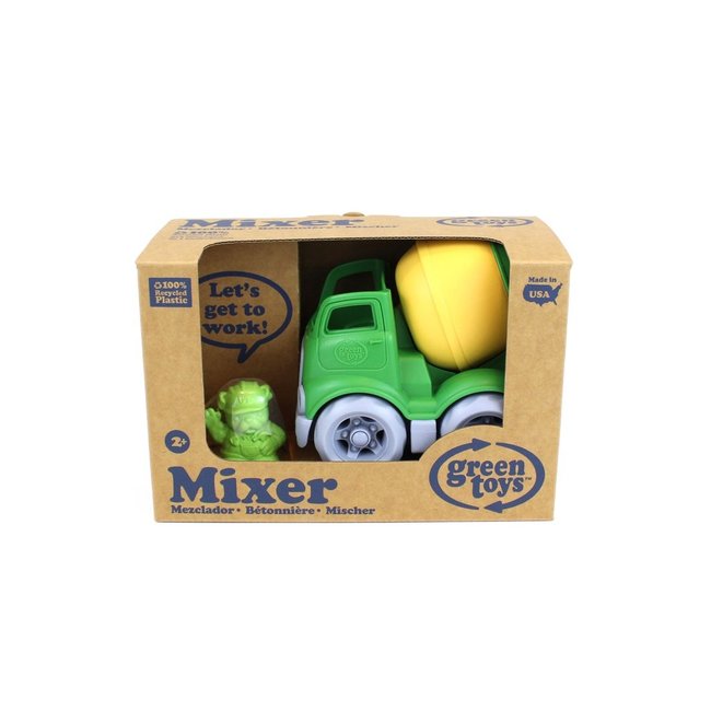Green Toys Betonmischer Gelb