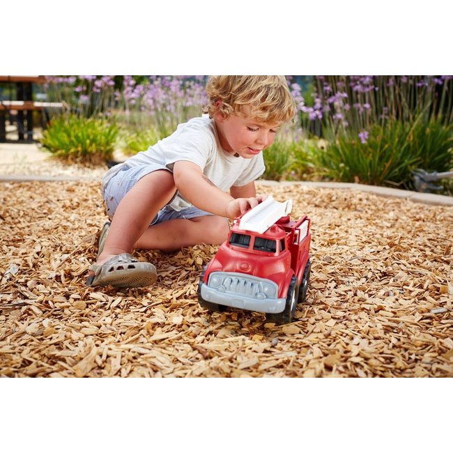 Green Toys Brandweerauto Rood