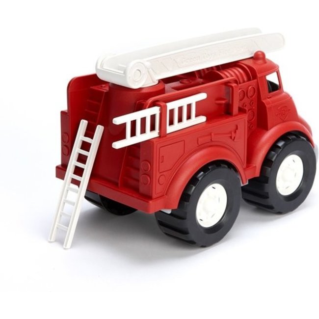 Green Toys Brandweerauto Rood