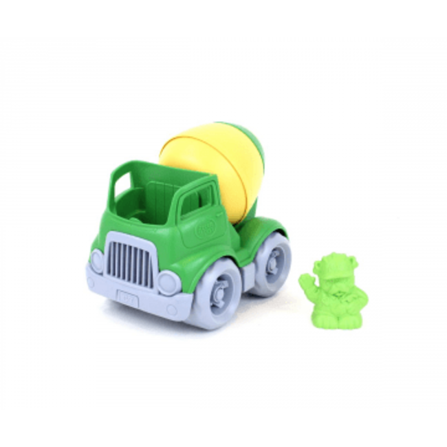 Green Toys Cementwagen Mixer Geel
