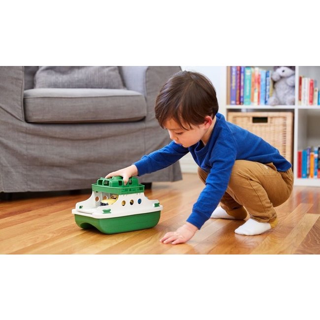Green Toys Ferry Boat With Cars Green