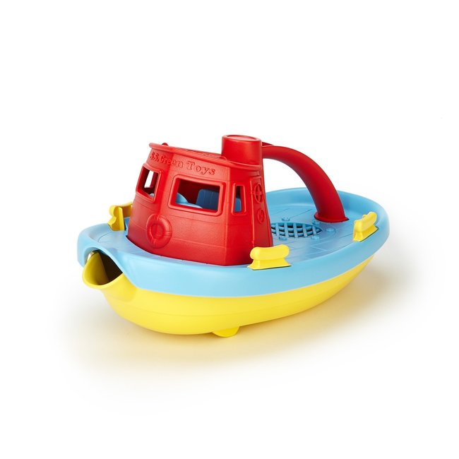 Green Toys Tugboat Red