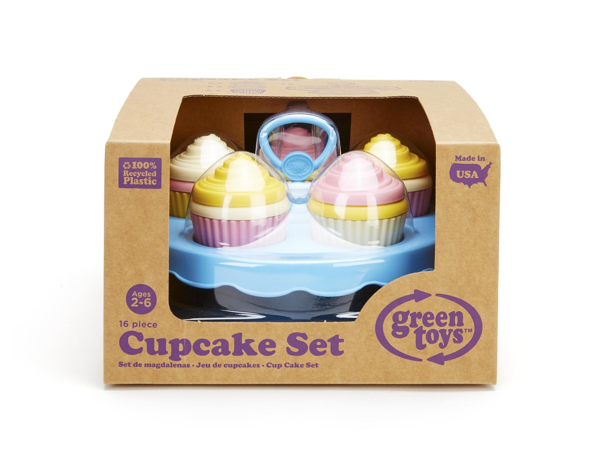 cupcake spielzeug Green Toys Cupcakes Spielzeug 16-teilig - Rocket Toys