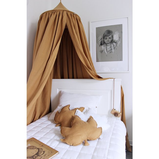 Cotton & Sweets Canopy Caramel Linen