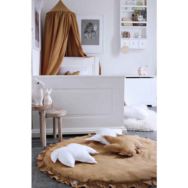 Cotton & Sweets Canopy Caramel Linen