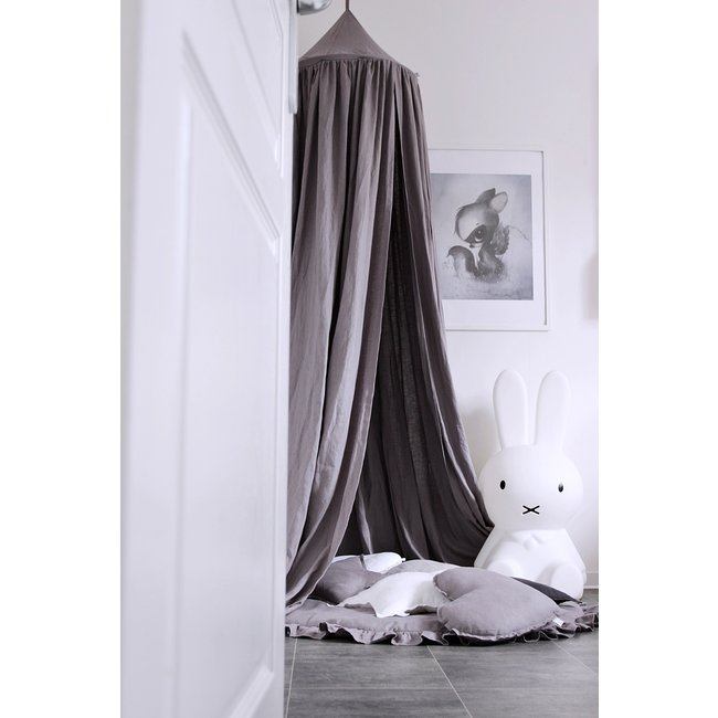 Cotton & Sweets Canopy Shark Grey Linen