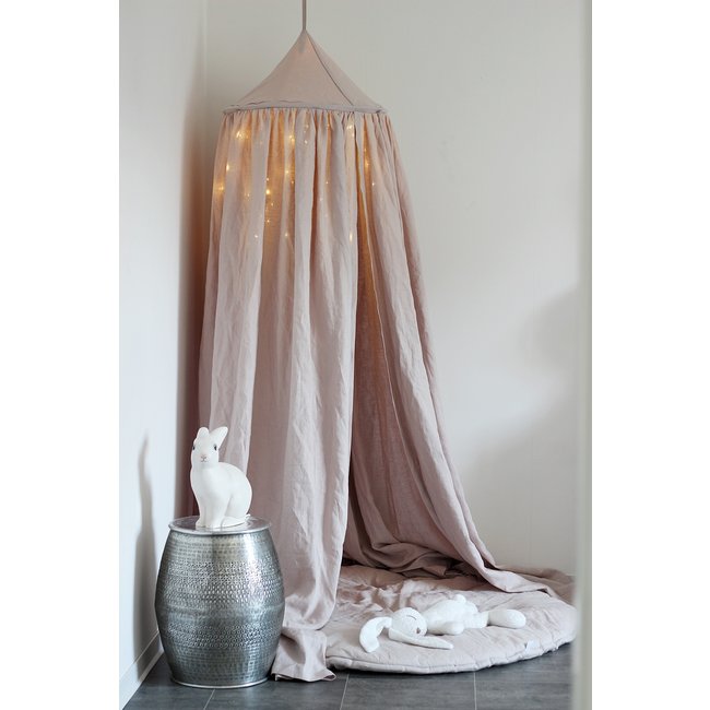 Cotton & Sweets Canopy Powder Pink Linen