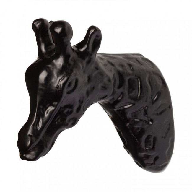 KidsDepot Wandhaken Giraffe Schwarz Gio 10 cm