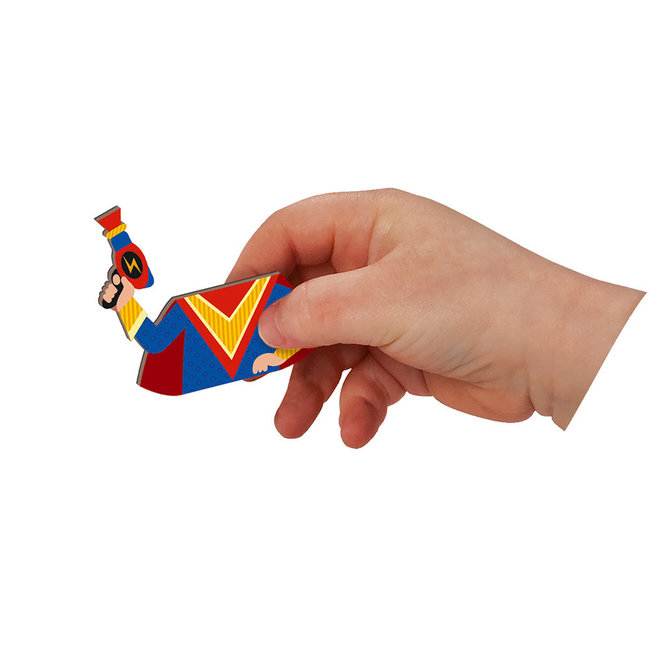 Janod Magnetbuch Kostüm für Jungen 36 Teile