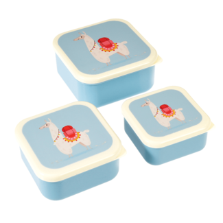 Rex London Snack Boxes Llama Set of 3