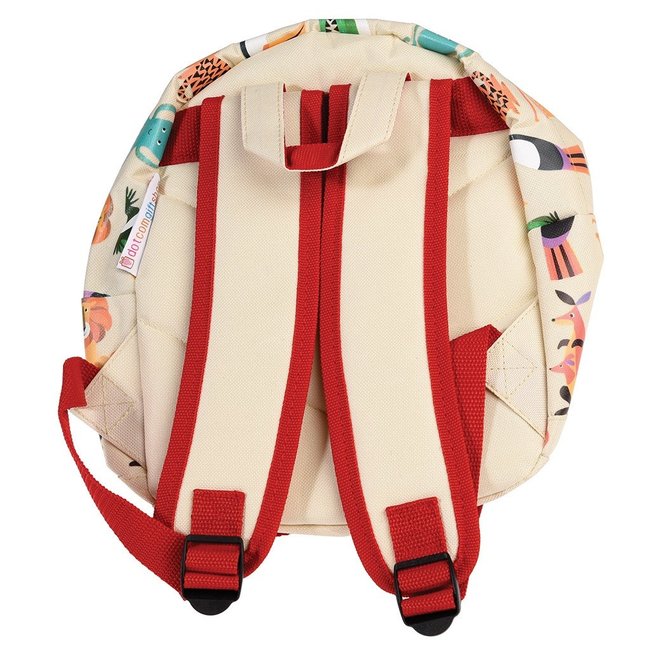 Rex London Mini Backpack Colourful Creature Beige