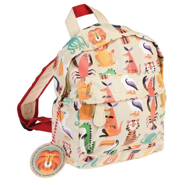 Rex London Mini Backpack Colourful Creature