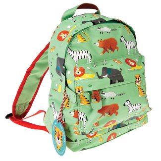 Rex London Mini Backpack Animal Park Green