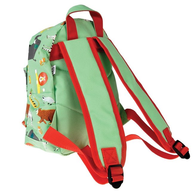 Rex London Mini Backpack Animal Park Green