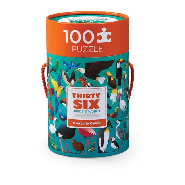 Crocodile Creek Puzzels Puzzel 36 Vogels 100 st. 5 jaar+
