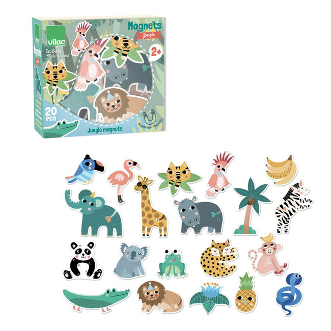 Vilac Magnete Dschungel 20 Teilen