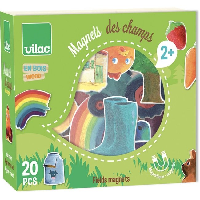 Vilac Magnets Farm 20 pieces