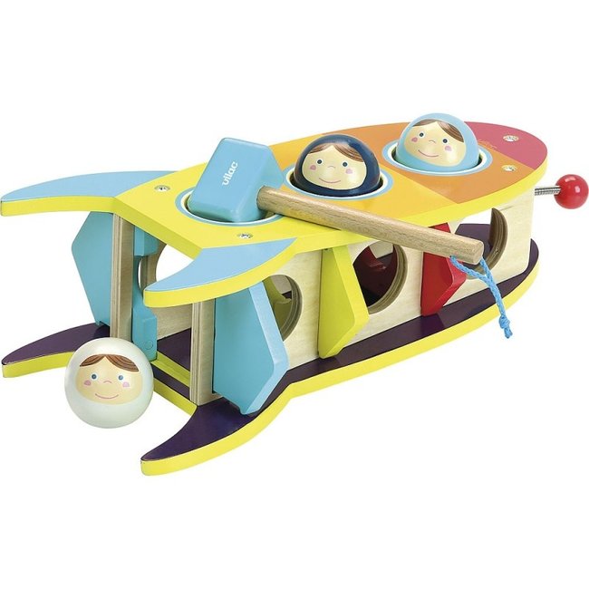 Vilac Whacking Hammer Game Rocket