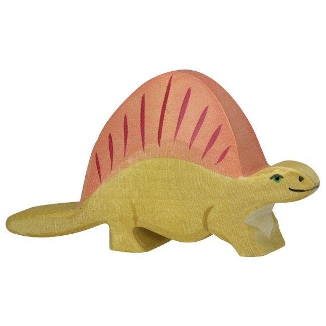 Holztiger Dinosaurier Dimetrodon 80343 11 cm