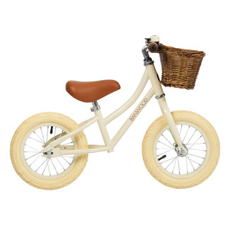 Banwood Loopfiets First Go Cream