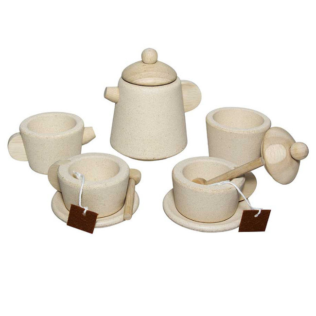 PlanToys Tee-Service Holz 3616