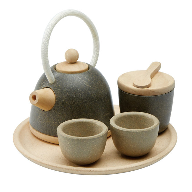 PlanToys Asian Tea Set Wood