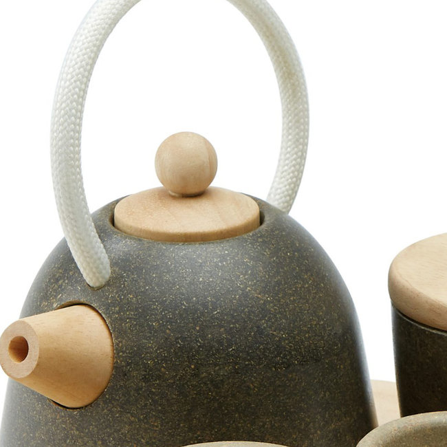 PlanToys Asian Tea Set Wood 3617