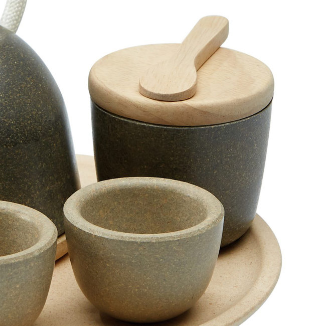 PlanToys Asian Tea Set Wood 3617