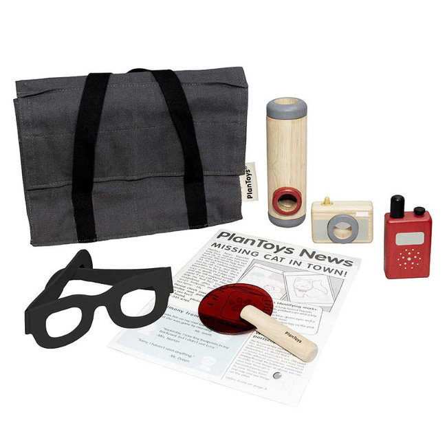 PlanToys Detective Set Hout 3701