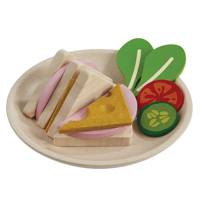 PlanToys Sandwich On A Plate