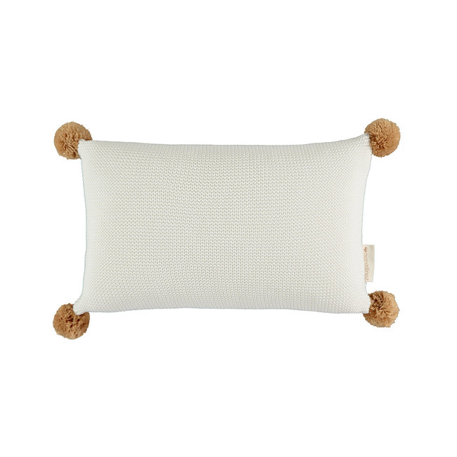 Nobodinoz Zierkissen So Natural Milk Weiß