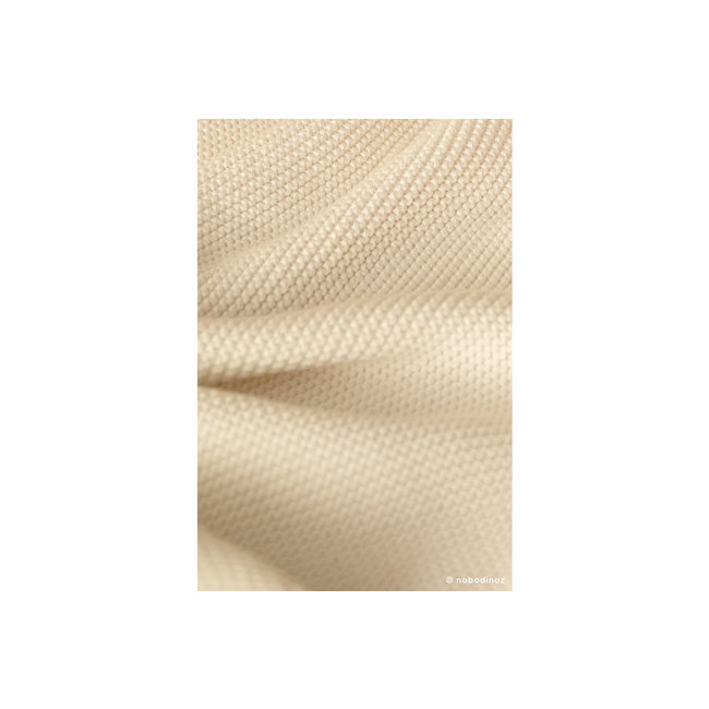 Nobodinoz Zierkissen So Natural Milk Weiß