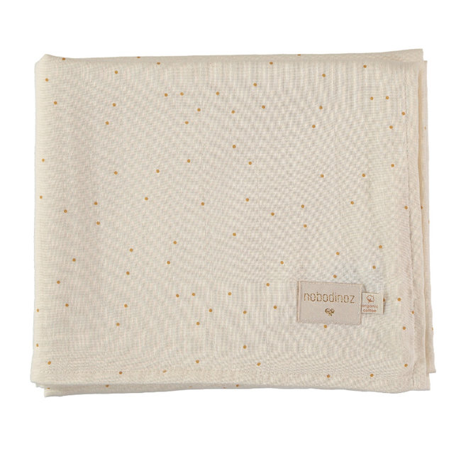 Nobodinoz Hydrofiele Doek Honey Sweet Dots Butterfly 100 x 120 cm