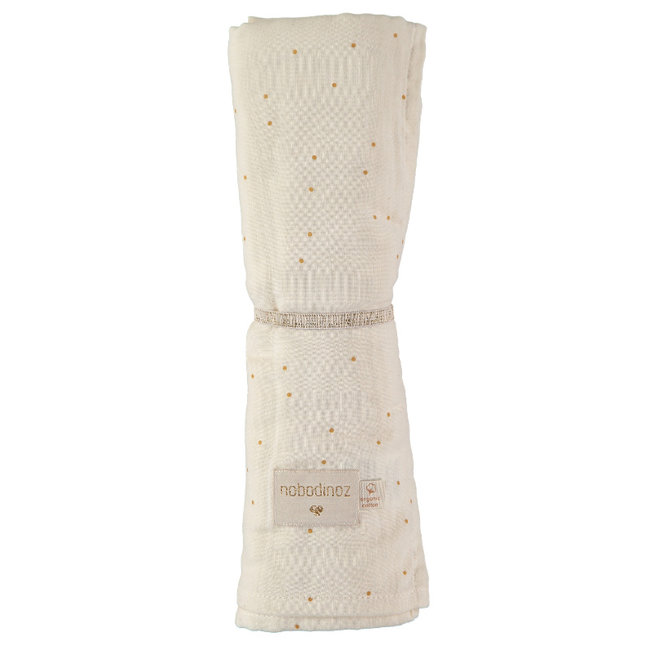 Nobodinoz Mulltuch Honey Sweet Dots Butterfly 100 x 120 cm