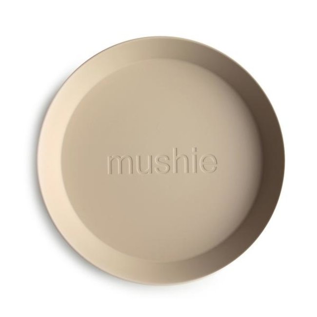 Mushie Plates Vanille Set Of 2