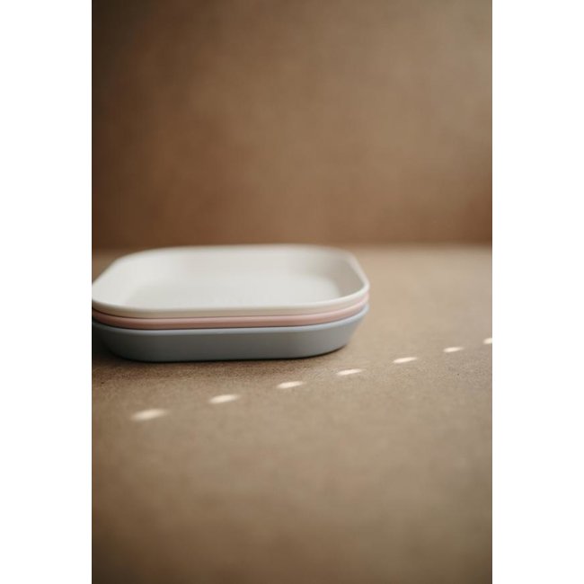 Mushie Borden Ivory 2 Stuks