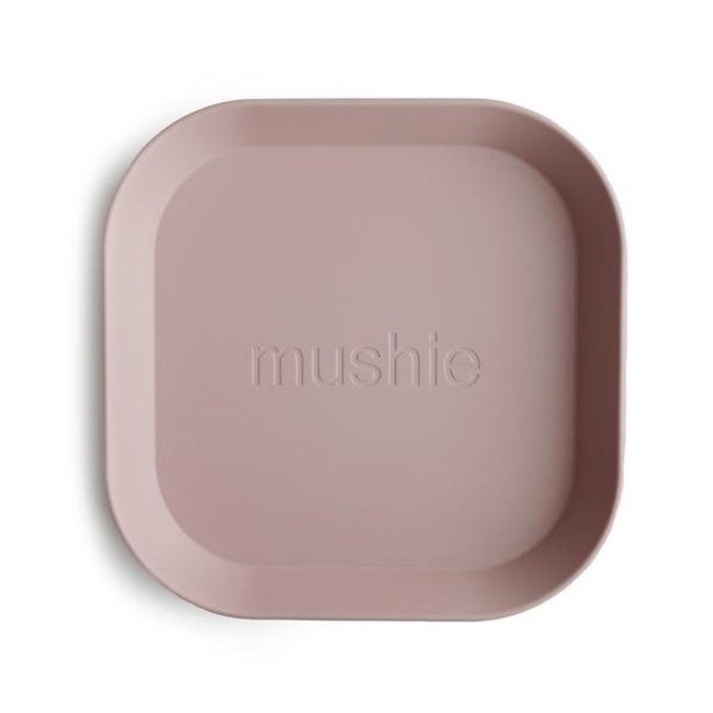 Mushie Plates Blush Set Of 2