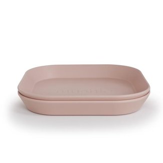 Mushie Plates Blush Set Of 2