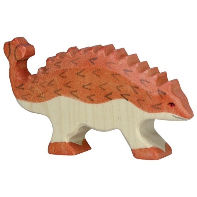 Holztiger Dinosaurus Ankylosaurus 80341 12,5 cm