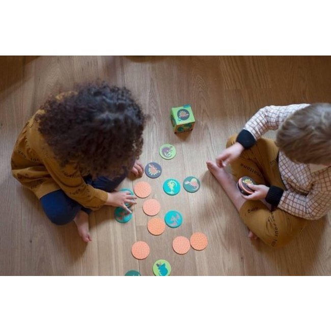 Mudpuppy Mini Memory Game Dinosaurs
