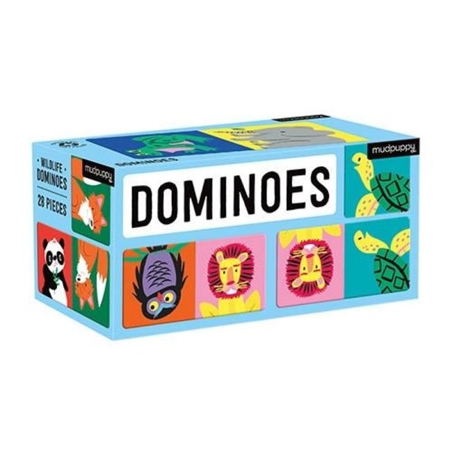 Mudpuppy Dominoes Wildlife