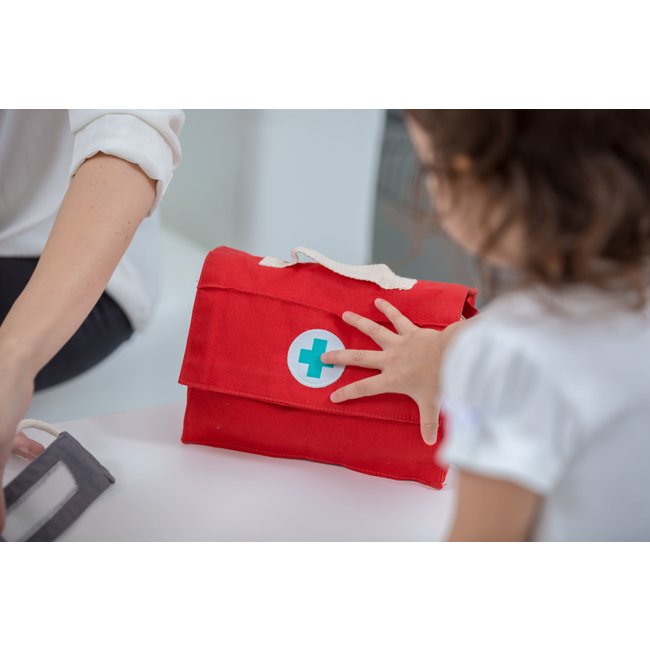 PlanToys Dokter Set Hout 3451