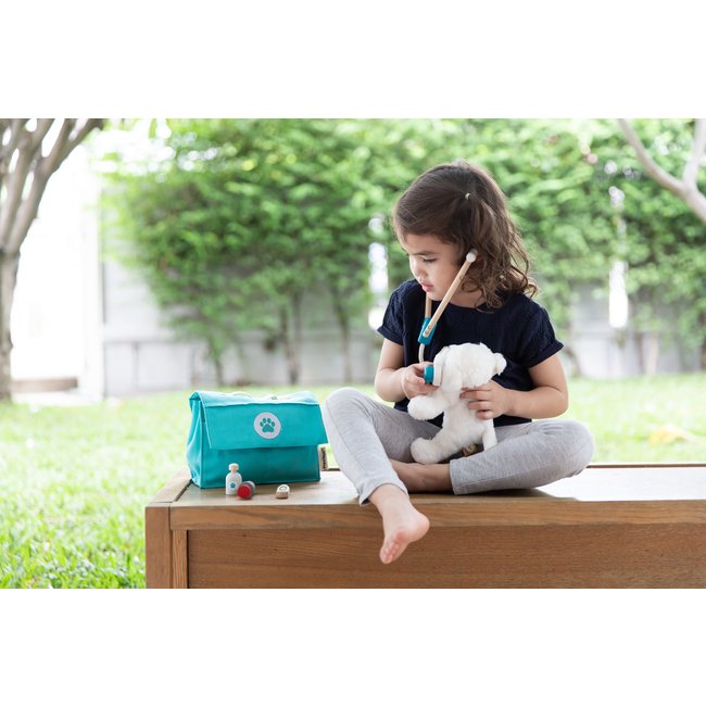 PlanToys Vet Set Wood 3490
