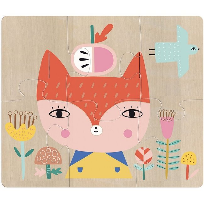 Vilac 4 Puzzles Tieren Suzy Ultman